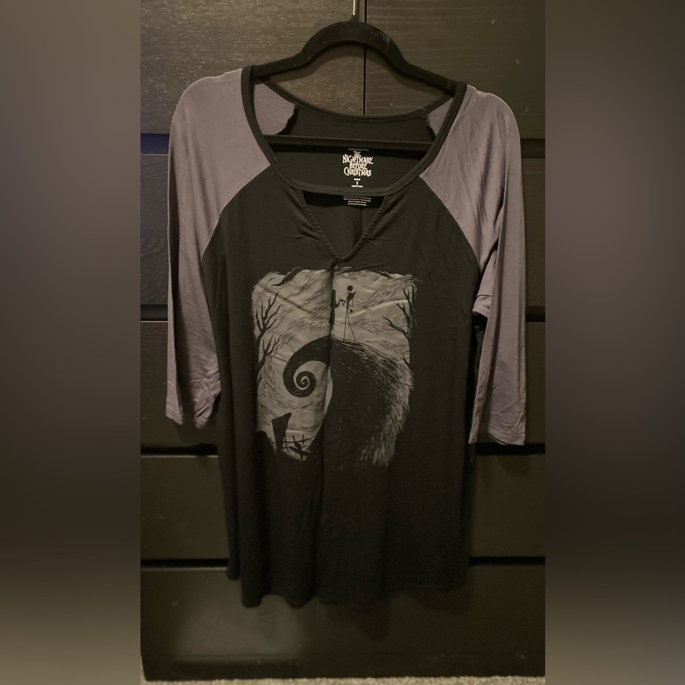 Torrid Nightmare before Christmas baseball jersey style